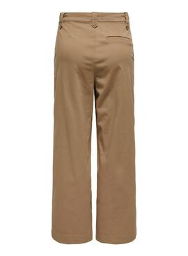 Pantalon Only Rome beige pour femme