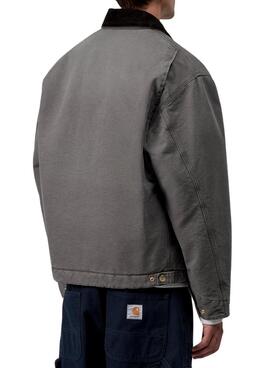 Veste Carhartt OG Detroit gris pour homme