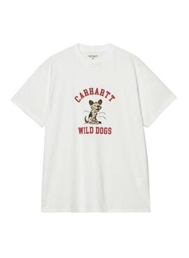 Maillot Carhartt Wild Dog blanc pour homme