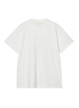 Maillot Carhartt Wild Dog blanc pour homme
