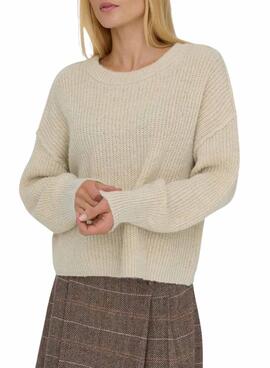 Maillot beige pour femme Jersey Only Mally