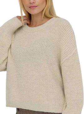 Maillot beige pour femme Jersey Only Mally