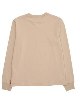 T-shirt Levi's Légendaire beige pour enfant