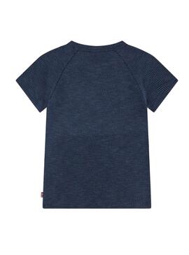 T-shirt Levi's Ranglan bleu pour fille
