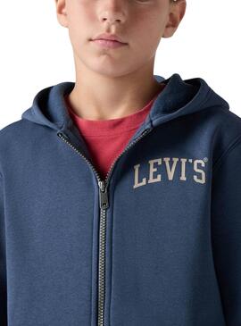 Sweatshirt Levi's Legendary bleu pour garçon
