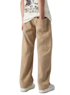 Pantalon Levis 555 Carpenter beige pour enfant