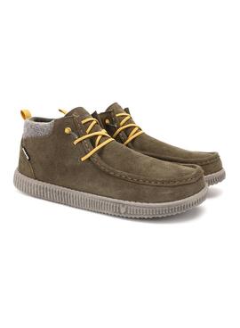 Chaussures de marche Bob vertes pour hommes