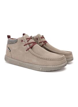 Bottines Walkin Pitas Bob beige pour homme