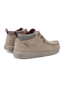 Bottines Walkin Pitas Bob beige pour homme