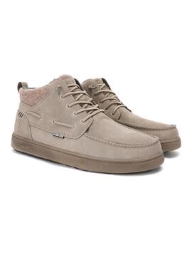 Bottes Walkin Pitas Kent beige pour homme.