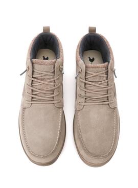 Bottes Walkin Pitas Kent beige pour homme.