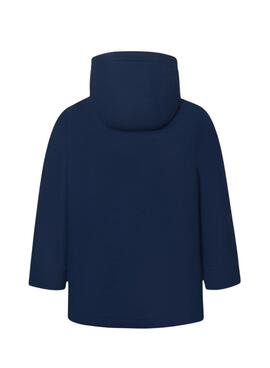 Manteau matelassé bleu pour garçon de la marque Silbon