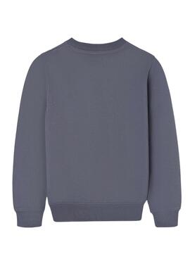 Sweatshirt Silbon Raqueta bleu vintage pour enfant