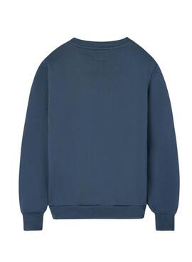 Sweat-shirt Silbon Raqueta bleu pour garçon