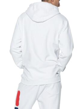 Sweat Fila Pure Hoody Blanc Femme et Homme