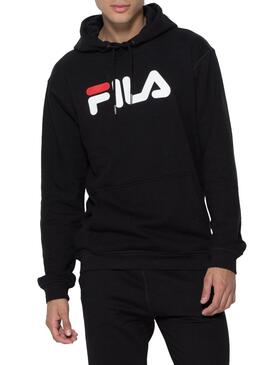 Sweat Fila Pure Hoody Black Femme et Homme