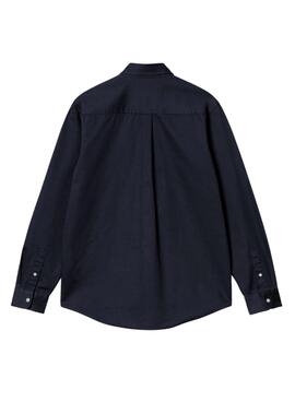 Chemise Carhartt WIP Madison bleu marine pour homme