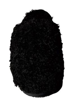 Chaussons Calvin Klein Close Slipper Fur noir pour femme