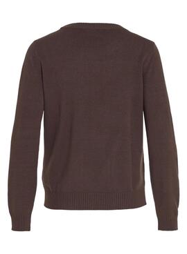 Maillot Vila Viril marron pour femme