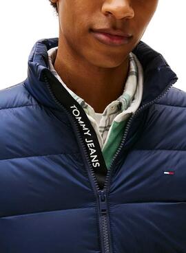 Veste Tommy Jeans ultralégère bleue pour homme