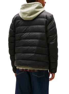 Veste Tommy Jeans ultra-légère noire pour homme