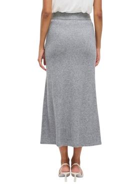 Jupe grise pour femme Vila Viril