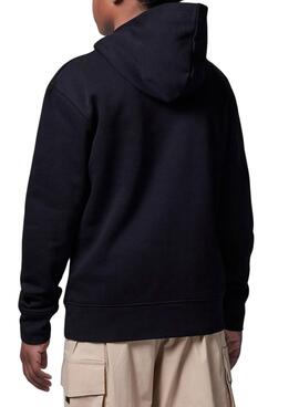 Sweat à capuche Jordan Brooklyn Fleece noir pour enfant