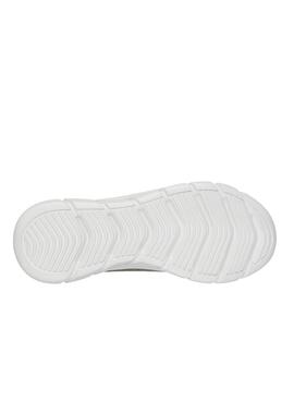 Chaussures Skechers Bobs Flex Waterproof vertes pour femme