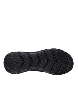 Chaussures Skechers Bobs Flex Waterproof noir pour femme