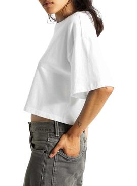 T-shirt Vans Rhythm blanc pour femme