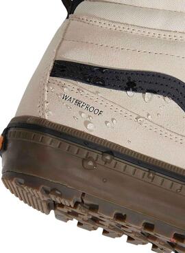 Chaussures Vans Sk8-Hi Waterproof blanches pour hommes