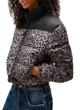 Veste Tommy Jeans Leopard pour femme