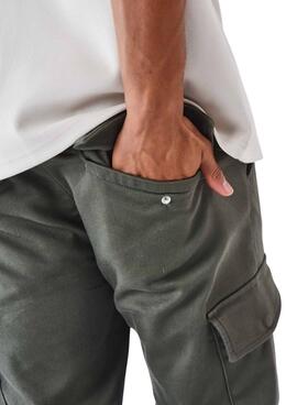 Pantalon cargo Project x Paris vert pour homme
