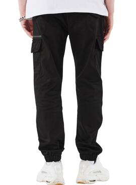 Pantalon cargo Project x Paris noir pour homme.