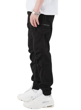 Pantalon cargo Project x Paris noir pour homme.