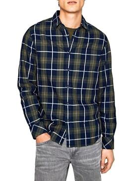 Chemise Pepe Jeans Chase Cadres pour Homme
