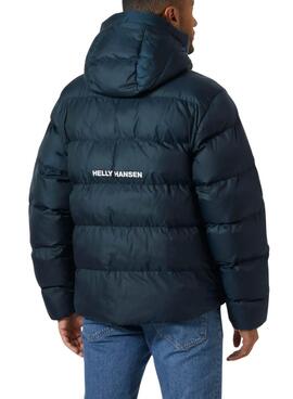Veste matelassée Helly Hansen bleue marine pour homme.