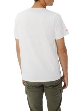 T-shirt El Pulpo Esquimal blanc pour homme