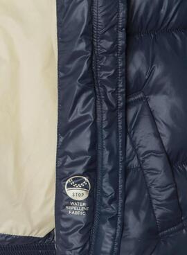 Veste matelassée Pepe Jeans Essie bleue pour fille