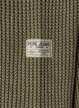 Maillot Pepe Jeans Talton vert pour enfant