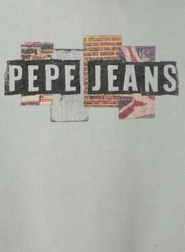 Sweatshirt Pepe Jeans Felder gris pour garçon