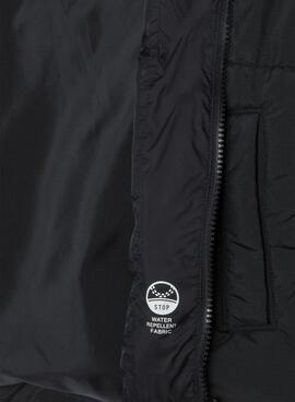 Veste matelassée Pepe Jeans Cash noire pour garçon