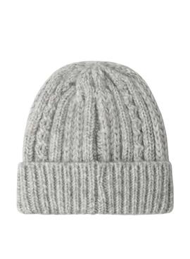 Bonnet Pepe Jeans Skyler gris pour fille