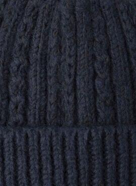 Bonnet Pepe Jeans Skyler bleu marine pour fille