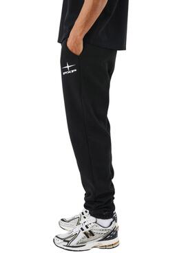 Proyecto Jogger x Paris en negro de algodón para hombre.