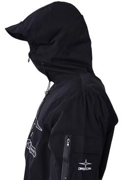 Veste Project x Paris noire imperméable pour homme.
