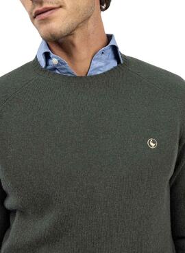 Maillot El Ganso laine mérinos vert pour homme