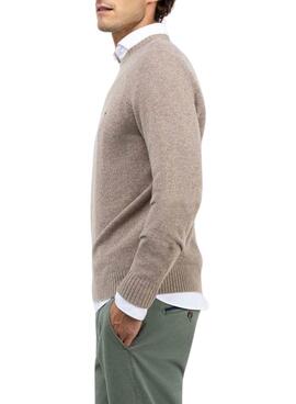 Maillot El Ganso laine mérinos beige pour homme