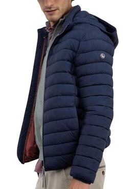 Veste matelassée bleu marine El Ganso pour homme.