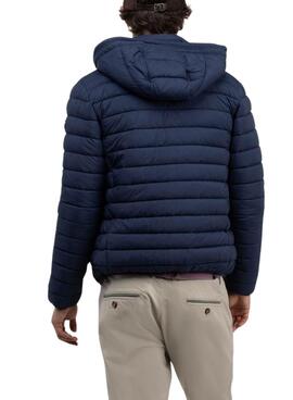 Veste matelassée bleu marine El Ganso pour homme.